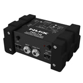 NUX Guitar Direct Box Phantom Pwrd PDI-1G Black